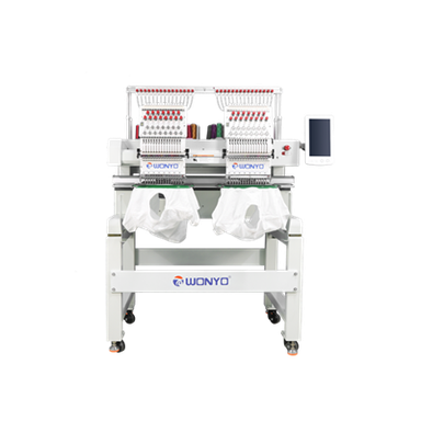 2 Heads Flat stroj za vezenje Tajima Design veliko delovno področje