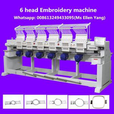 Brother Podobni: 6 Head Tubular Industrial Šivalnica in Vezilni stroj