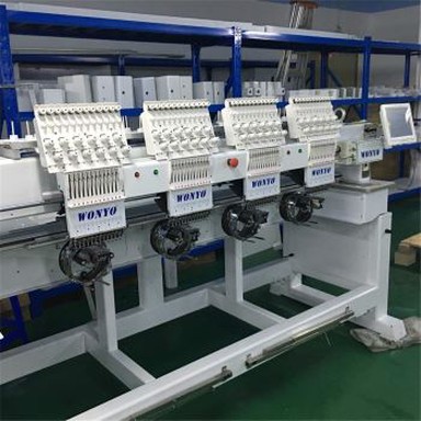 4 Head 12needles Računalniška High Speed T-Shirt Vezen stroj / podobno Tajima Vezenine Machine