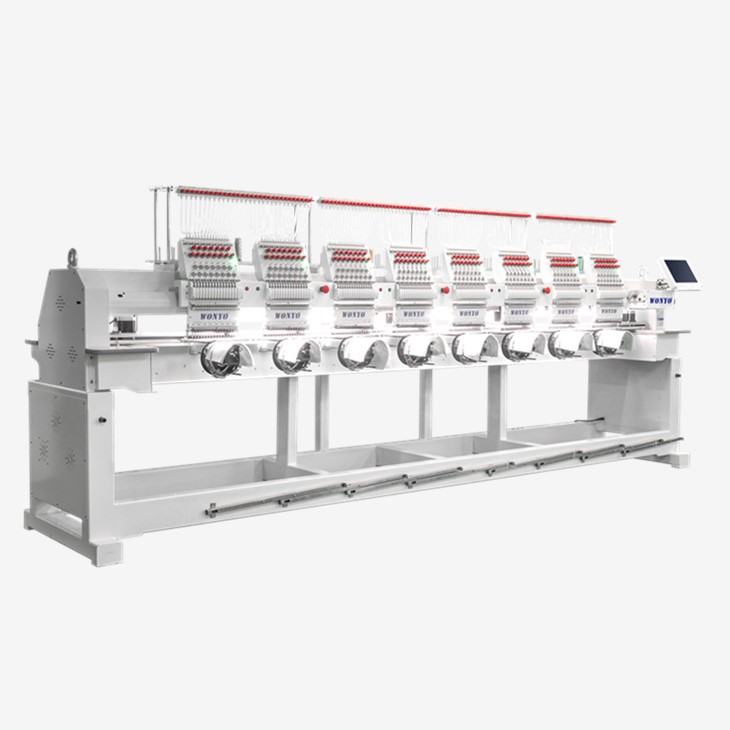 Embroidery Machine With Embroidery Software 8 Heads
